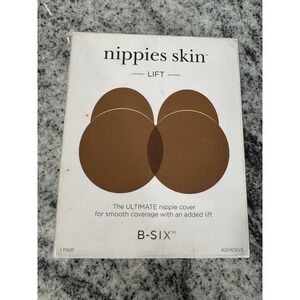 Nipple Covers Women Lift Adhesive Nippies Skin 2pc Sz 1 S/M Coco New
